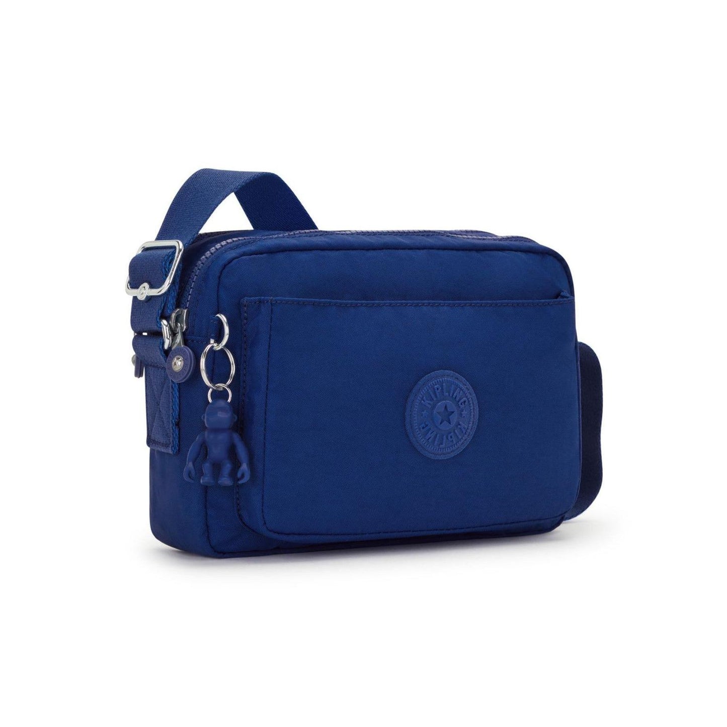 Kipling Abanu Mini Crossbody | Deep Sky Blue Handbag - Shop the Kipling Abanu Mini Crossbody in Deep Sky Blue. Versatile, water-resistant nylon bag with multiple zipped compartments for easy organization and comfort Buy Now at Sacred Remedy