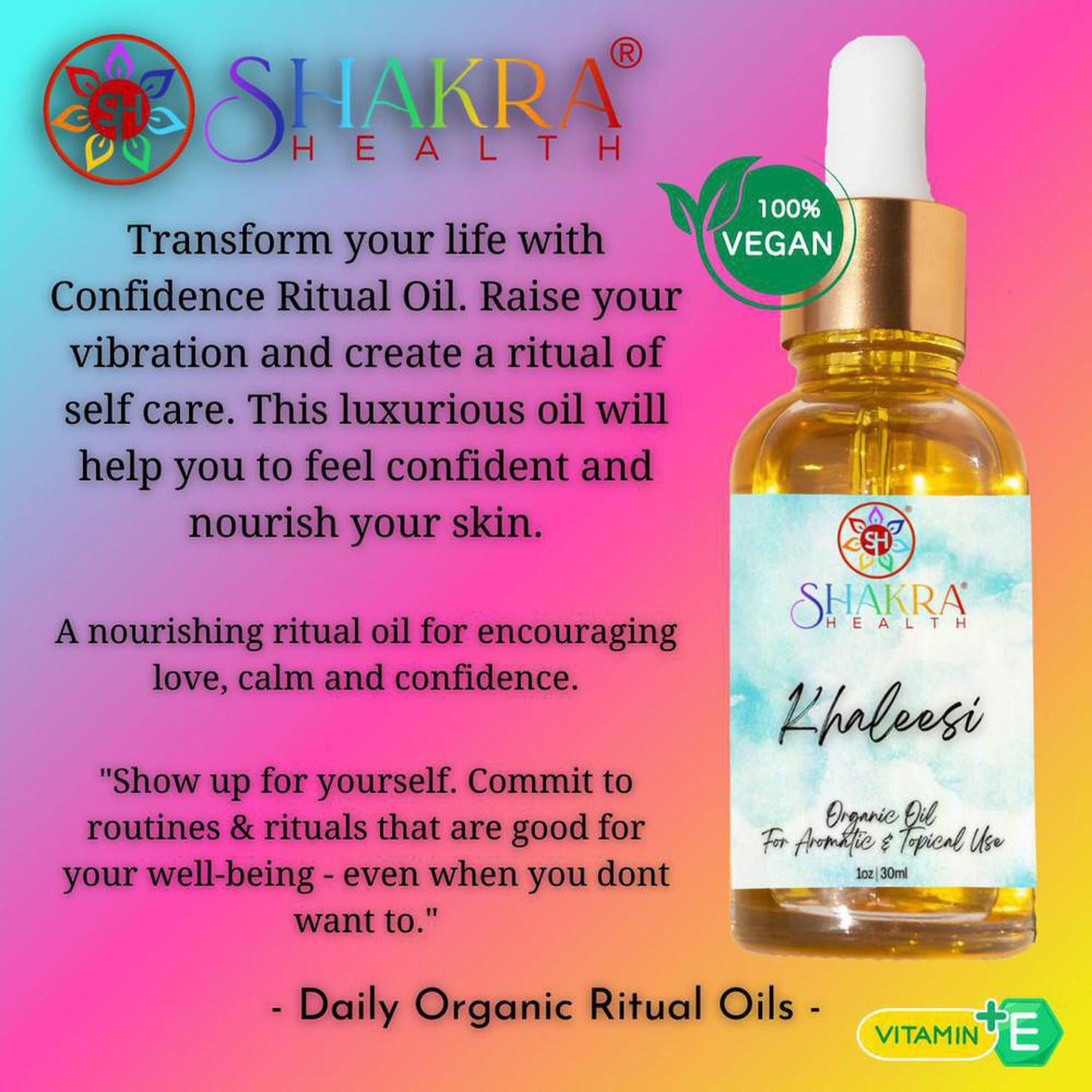 Khaleesi Ritual Oil | Feminine Power & Sacral Chakra Balance - Reiki charged Khaleesi Ritual Oil to awaken feminine power & balance the Sacral Chakra. Light sweet scent for confidence & manifestation rituals. Buy Now at Sacred Remedy