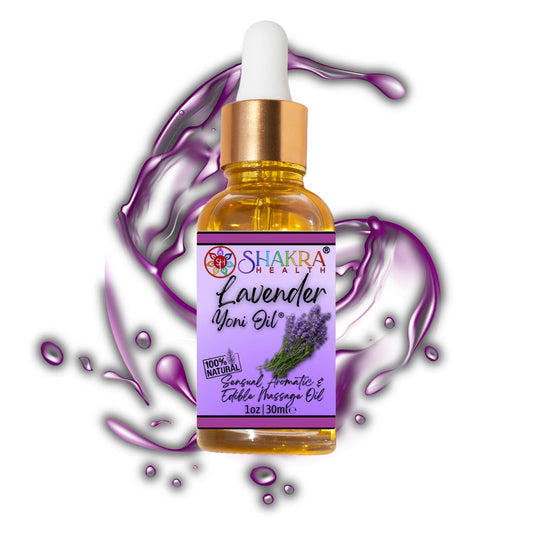 Lavender Organic Yoni & Body Oil | Intimate Care, Massage & Beard Oil - 100% Organic All-in-One Oil for Intimate Care, Massage & Beard. pH-balancing, natural aphrodisiac, and moisturising. Vegan, UK-made, and cruelty-free. Buy Now at Sacred Remedy