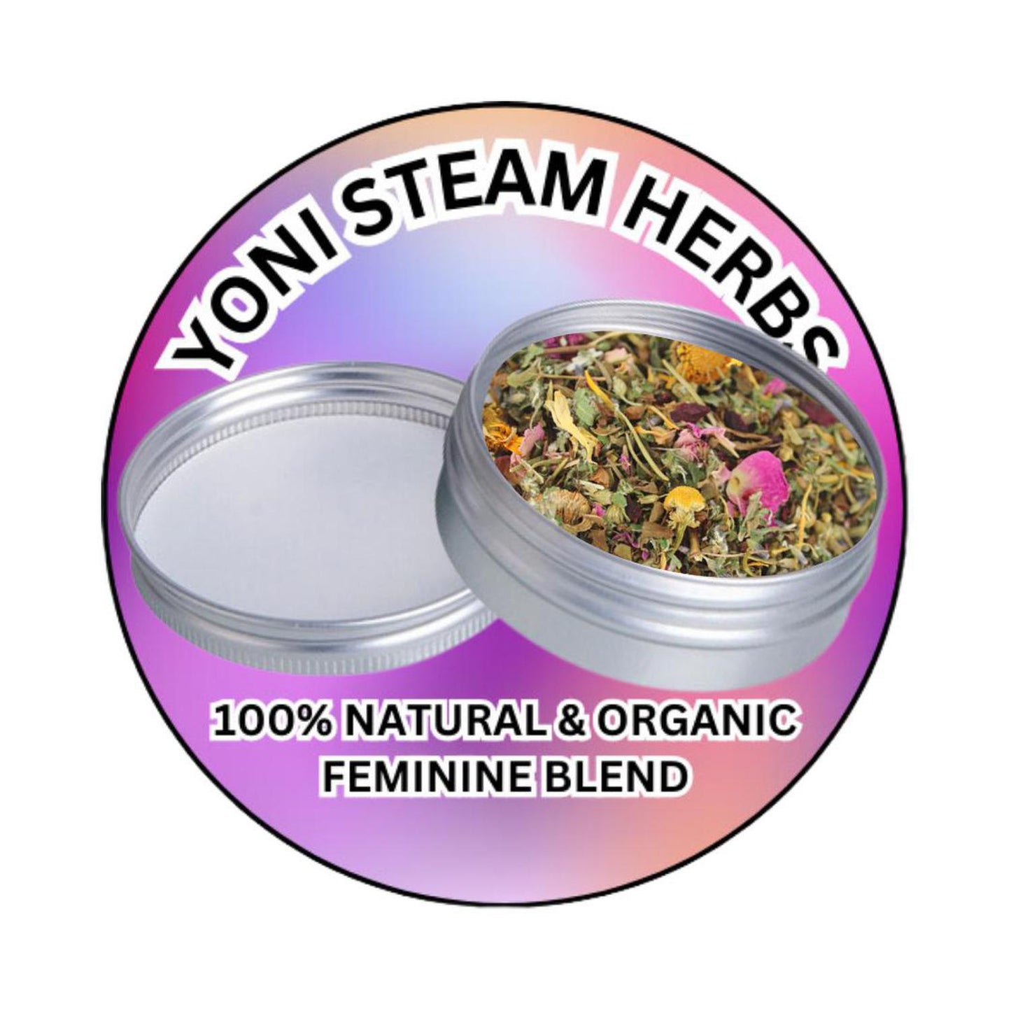 Organic Yoni Steam Herbs | Feminine Wellness & Relaxation - Organic Yoni Steam Herbs for feminine wellness. Soothes cramps, promotes relaxation & hormonal balance. Made with chamomile, lavender & rose petals. Buy Now at Sacred Remedy