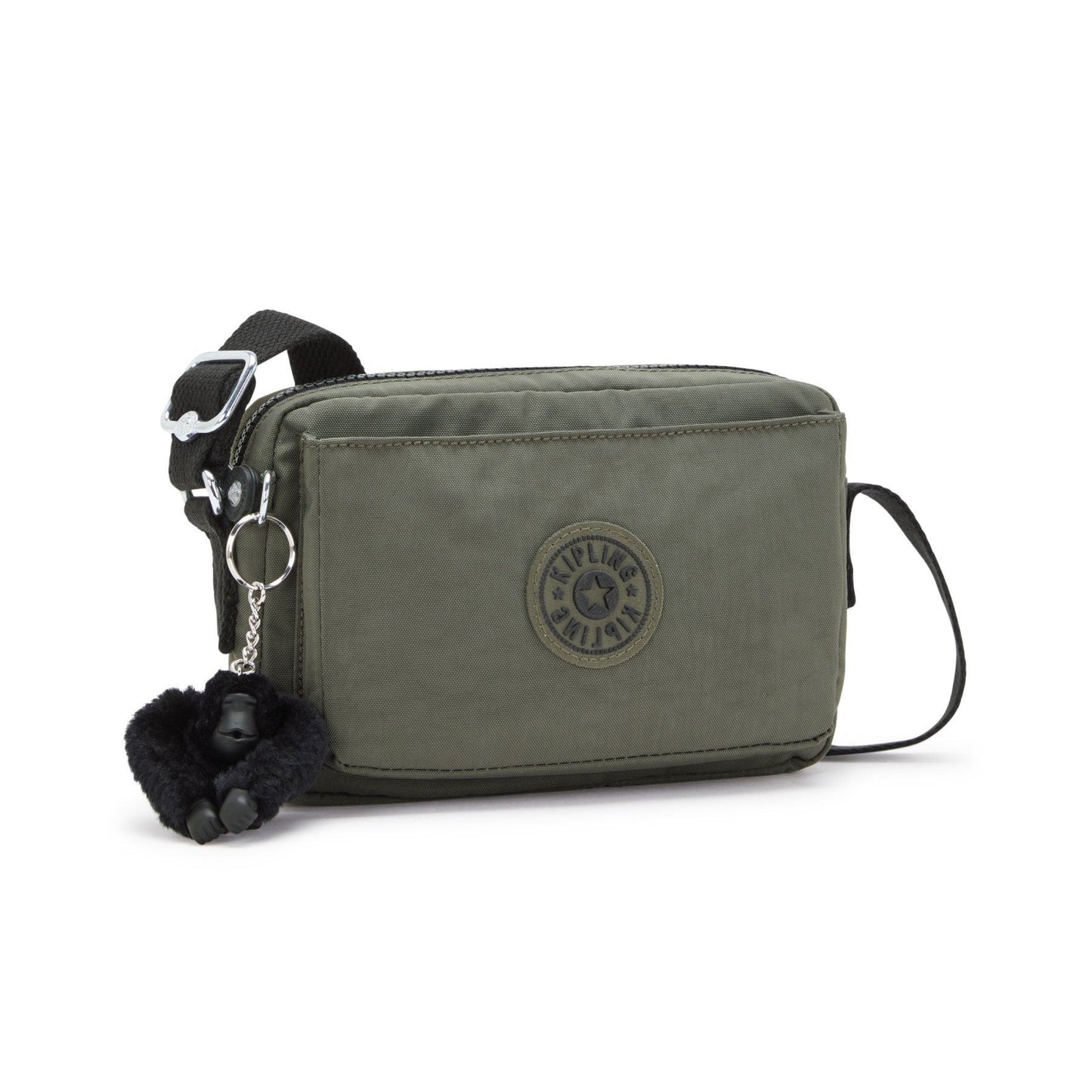 Buy Kipling Abanu Mini Handbag | Green Moss Crossbody Bag - Discover the perfect blend of style and practicality with the Kipling Abanu Mini Handbag in Green Moss. This compact crossbody bag is ideal for everyday adventures, offering ample storage for your essentials. Crafted with durable materials and featuring adjustable straps, it's the ultimate on-the-go accessory. at Sacred Remedy Online