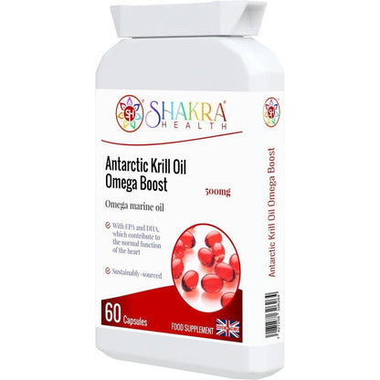 DHA Brain & Joint Health | Antarctic Krill Oil Omega-3 Supplement - Upgrade Omegas! Krill Oil delivers powerful high-absorption DHA (phospholipid-bound) for max brain, joint, and heart health. Sustainably sourced & Astaxanthin. Buy Now at Sacred Remedy