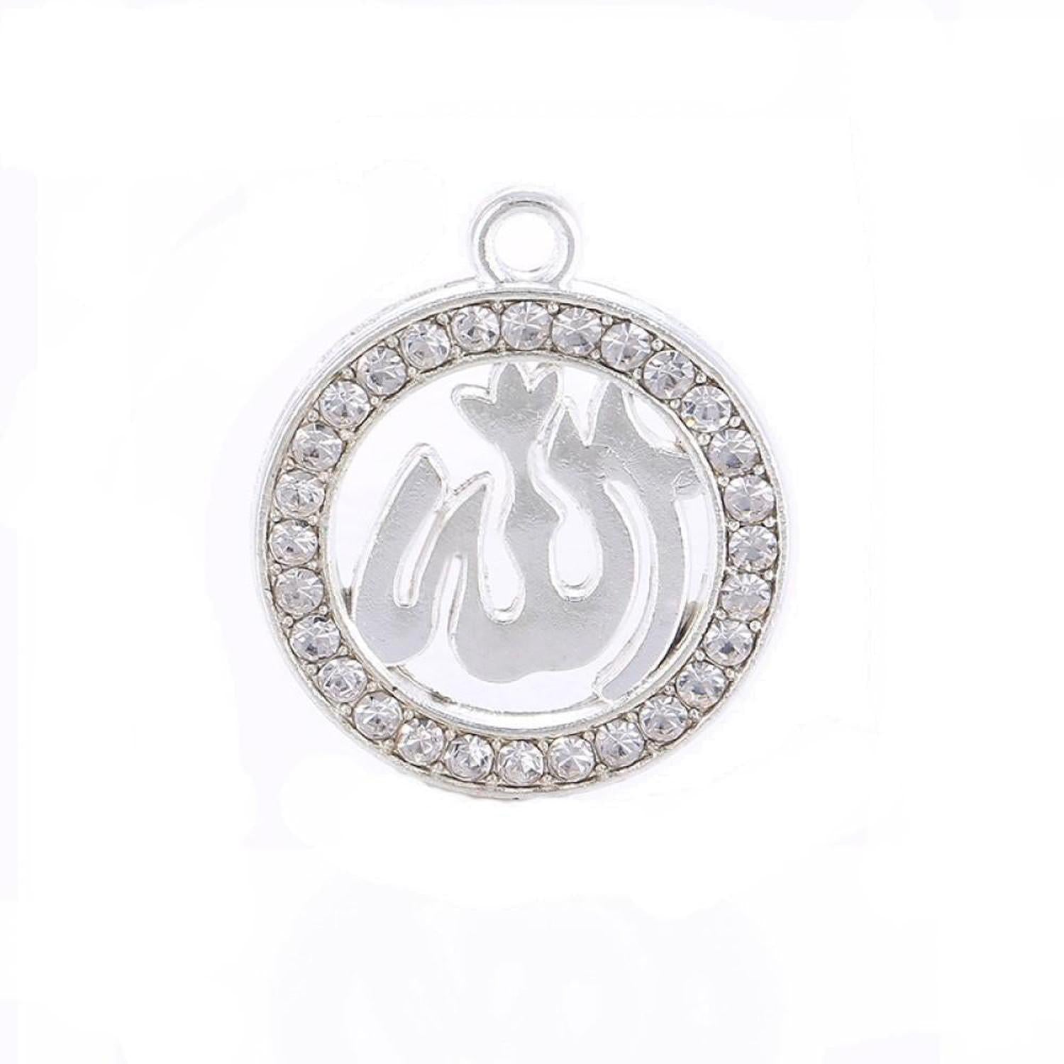 Allah Pendant Arabic Calligraphy - Gold or Silver Spiritual Talisman - Elevate your vibration with our Arabic 'Allah' pendant. A sacred anchor for the soul in gold or silver. Perfect for faith-centered mindfulness. Buy Now at Sacred Remedy