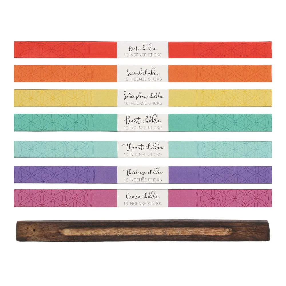 7 Chakra Balancing Incense Sticks Gift Set