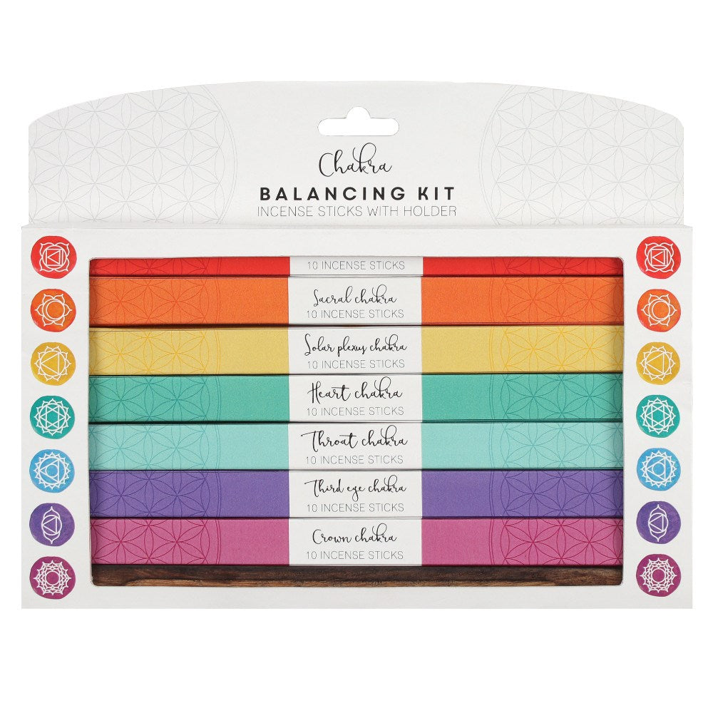7 Chakra Balancing Incense Sticks Gift Set