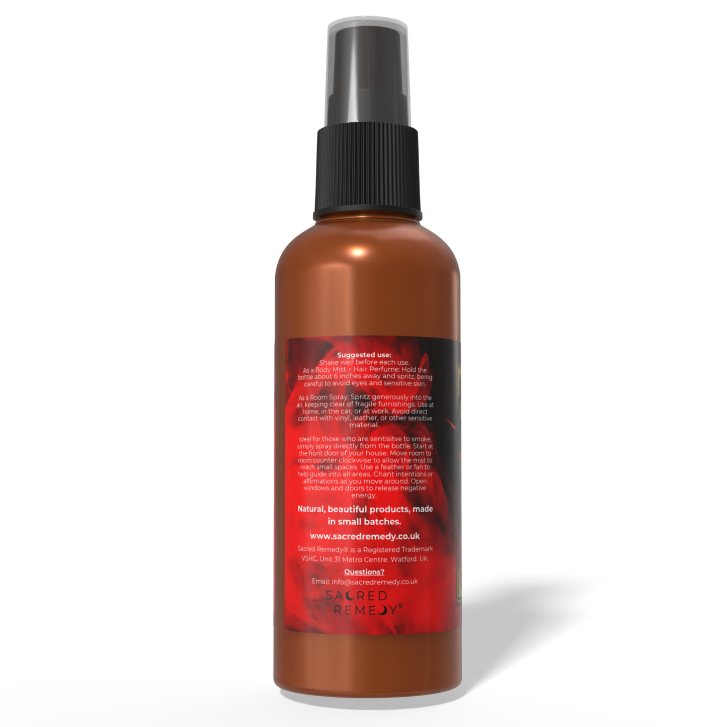 Dragon's Blood Smudge Spray | Protection & Grounding Mist - Harness ancient power with our Dragons Blood Smudge Spray. This quirky, eco-conscious mist protects your energy, purifies your space, and smells amazing. Organic, vegan, and cruelty-free! Buy Now at Sacred Remedy