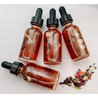 Enchanting Love Ritual Oil | Attraction, Roses, & Self-Love - Reiki-charged Love Ritual Oil with roses to attract new romance & self-love. Powerful lavender-scented blend for manifesting love, vitality & passion. Buy Now at Sacred Remedy