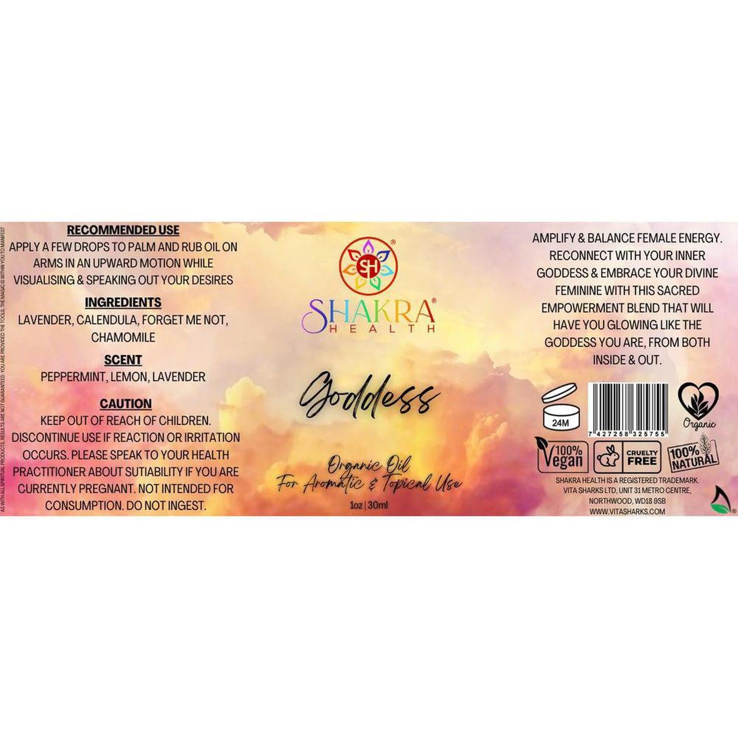 Goddess Ritual Oil | Feminine Energy & Self-Love | Reiki Charged - Reiki charged Goddess Ritual Oil to amplify & balance feminine energy. Made with organic peppermint, lemon & lavender. Perfect for self-care rituals. Buy Now at Sacred Remedy