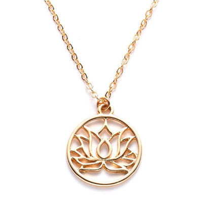 Good Karma Mantra Necklace | Hamsa, Om, Lotus | Reiki Infused - Delicate Good Karma Necklace with Hamsa, Om, or Lotus pendant. Infused with Reiki & sound to attract positivity & balance. Perfect symbolic gift. Buy Now at Sacred Remedy