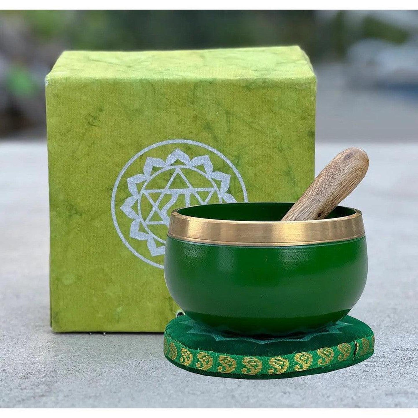 'Sacral' Chakra Singing Bowl Set. Raise your inner Vibrational Sound - Experience the profound effects of sound healing with the Heart Chakra Singing Bowl Set! This beautiful set is designed to balance and energize your heart chakra, promoting feelings of love, compassion, and inner peace. Buy Now at Sacred Remedy