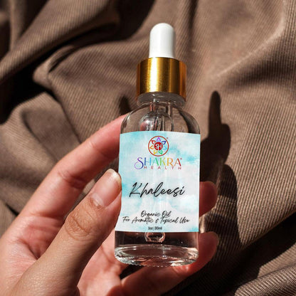 Khaleesi Ritual Oil | Sacral Chakra & Divine Feminine Power - Khaleesi Ritual Oil awakens inner power & divine feminine energy. Supports Sacral Chakra balance, manifestation, and confidence. Reiki charged. Buy Now at Sacred Remedy