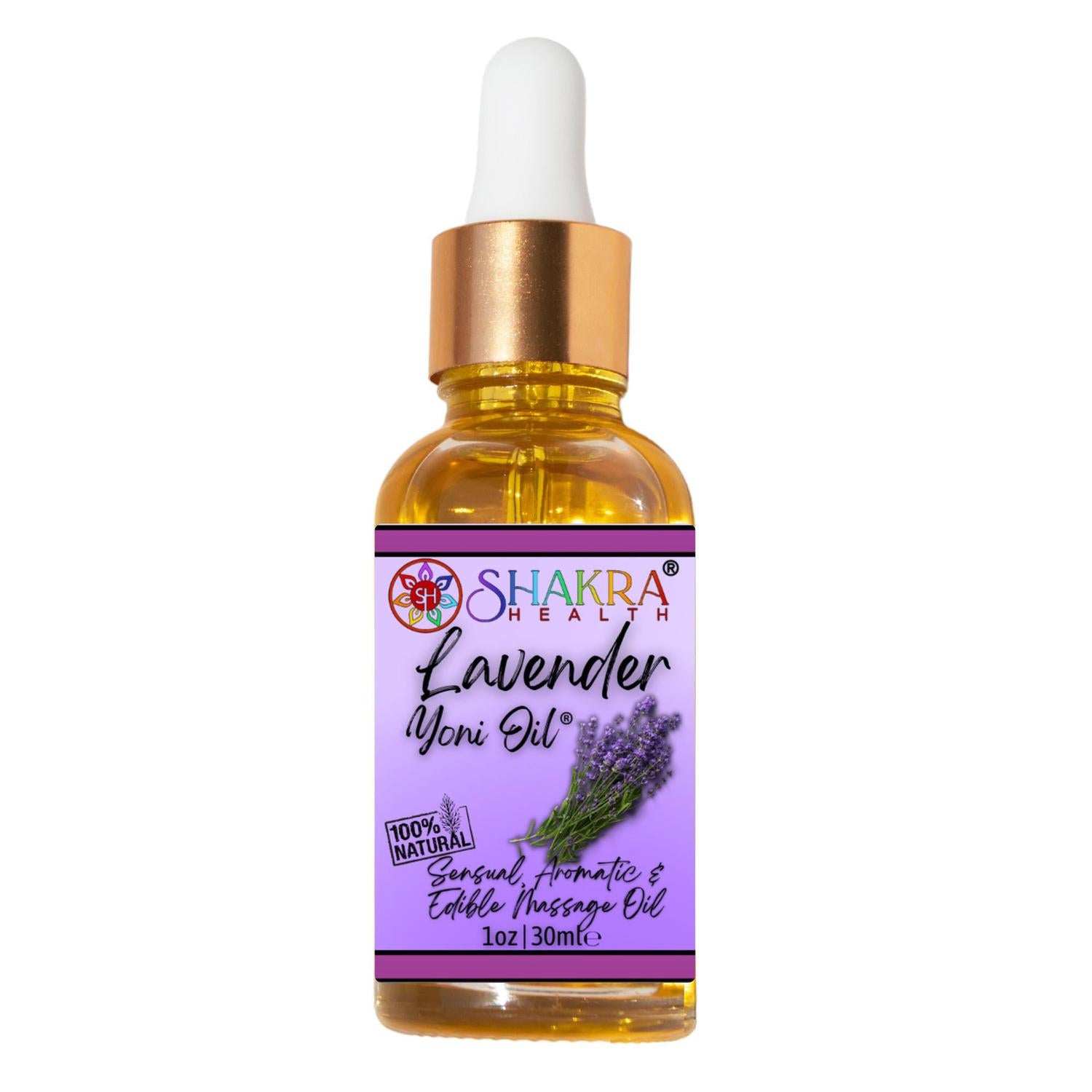 Lavender Organic Yoni & Body Oil | Intimate Care, Massage & Beard Oil - 100% Organic All-in-One Oil for Intimate Care, Massage & Beard. pH-balancing, natural aphrodisiac, and moisturising. Vegan, UK-made, and cruelty-free. Buy Now at Sacred Remedy