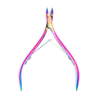 Rainbow Cuticle Clippers | Stainless Steel Nail Scissors - Elevate your manicure ritual with these dazzling rainbow stainless steel cuticle clippers. Super sharp for precise trimming of hangnails and dead skin with flair! Buy Now at Sacred Remedy
