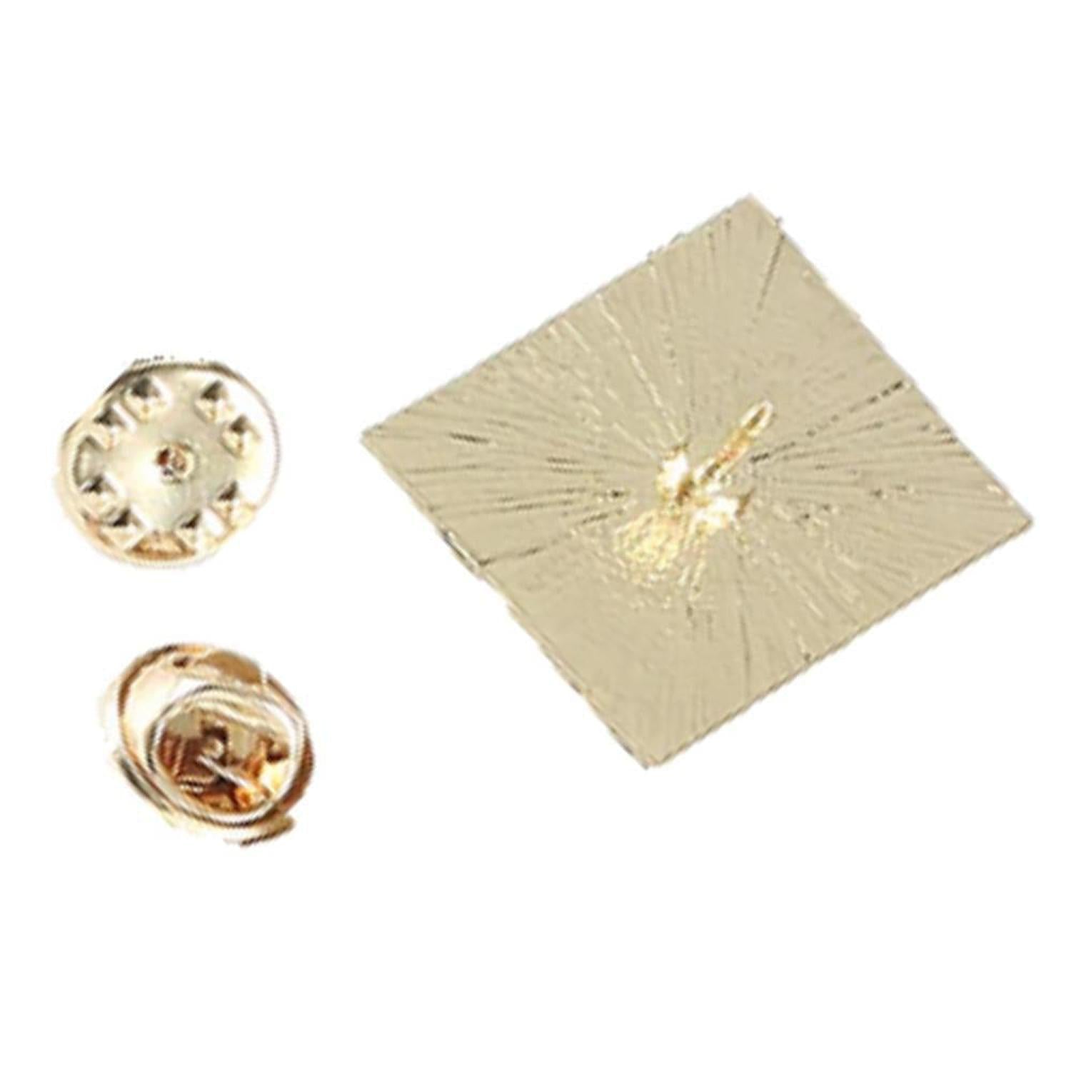 Enamel Gay Pride Awareness Pin - Rainbow Flag Badge / Lapel - Show your true colors with this bold Gay Pride Awareness Pin! Luxe gold enamel, a perfect size to make a statement, and a secure clutch back. A powerful LGBT symbol of hope & visibility. Buy Now at Sacred Remedy