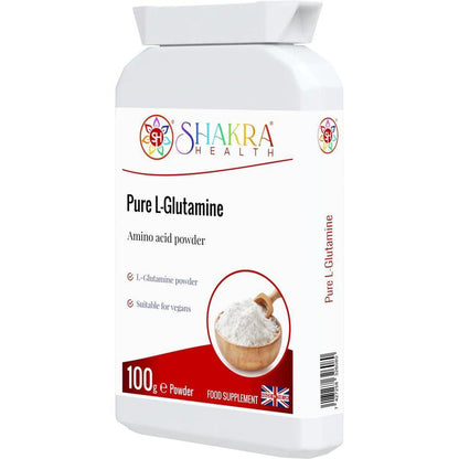 Pure L-Glutamine Powder for Muscle Recovery, Uric Acid - Boost muscle recovery, support immune health, and strengthen your gut lining with Pure L-Glutamine amino acid powder. A potent wellness essential! Buy Now at Sacred Remedy