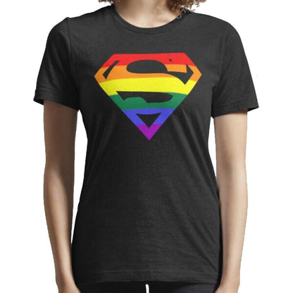Supergay LGBTQ+ T-Shirt - Unisex Pride Clothing & Gift - Bold "Supergay | LGBTQ+" T-Shirt. Celebrate Pride in style with this soft, breathable, unisex tee. Supports LGBTQ+ charities with every purchase. Buy Now at Sacred Remedy