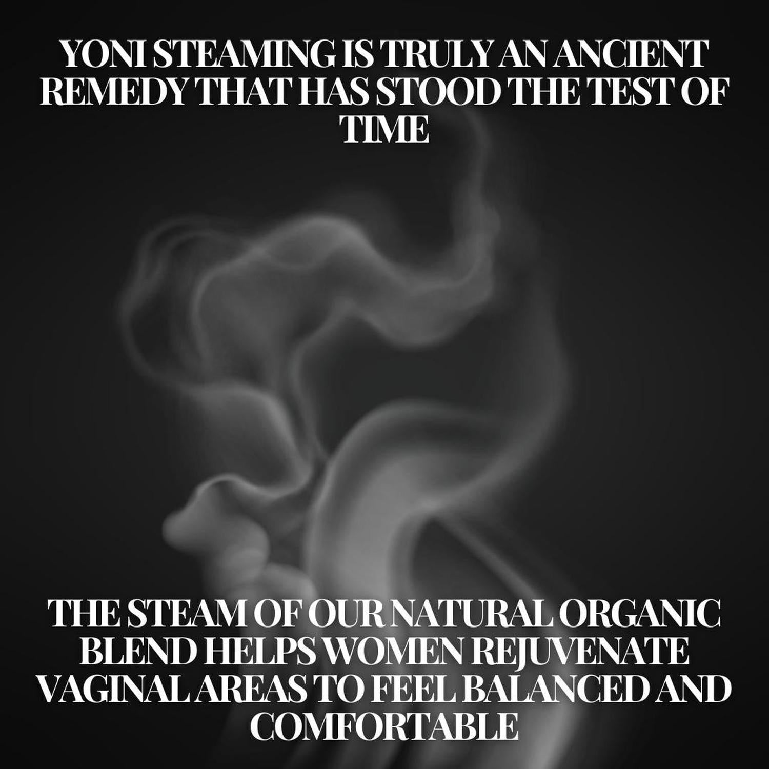 Organic Yoni Steam Herbs | Feminine Wellness & Relaxation - Shop our Organic Yoni Steam Herbs for feminine wellness. Holistic blend promotes relaxation, soothes cramps, and supports emotional and energetic cleansing. Buy Now at Sacred Remedy