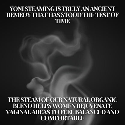 Organic Yoni Steam Herbs | Feminine Wellness & Relaxation - Shop our Organic Yoni Steam Herbs for feminine wellness. Holistic blend promotes relaxation, soothes cramps, and supports emotional and energetic cleansing. Buy Now at Sacred Remedy