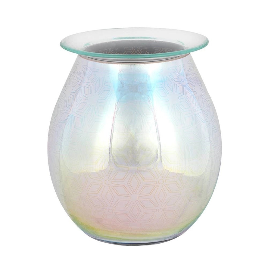 3D Glass Electric Wax Melt Burner and Aroma Lamp