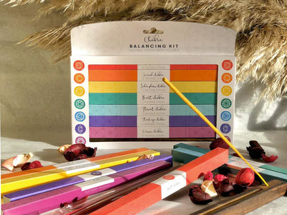 7 Chakra Balancing Incense Sticks Gift Set