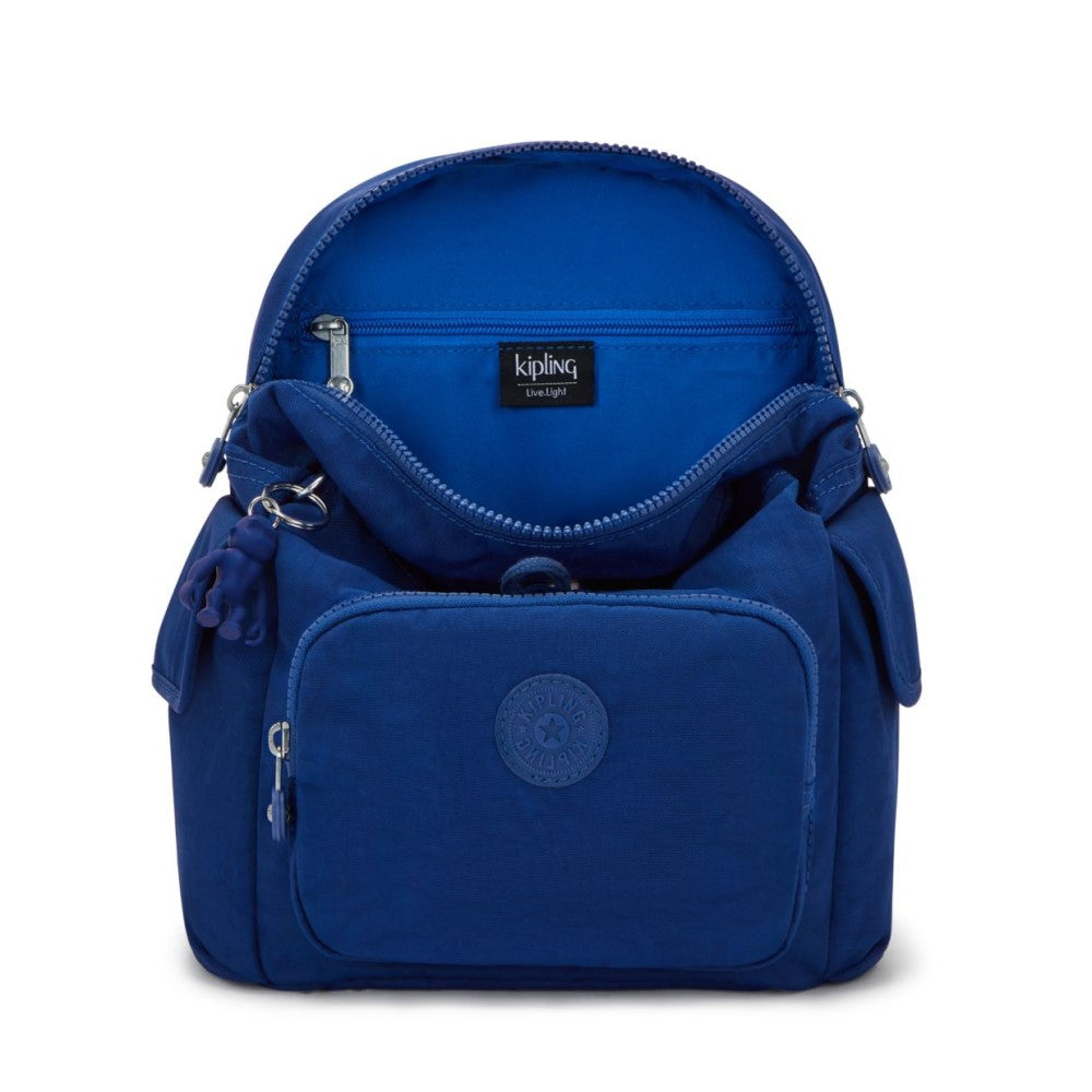 Buy Kipling City Pack MINI Compact Backpack | Deep Sky Blue - Looking for a stylish and functional mini backpack for everyday adventures? The Kipling City Pack Mini in Deep Sky Blue is your perfect match! This compact at Sacred Remedy Online